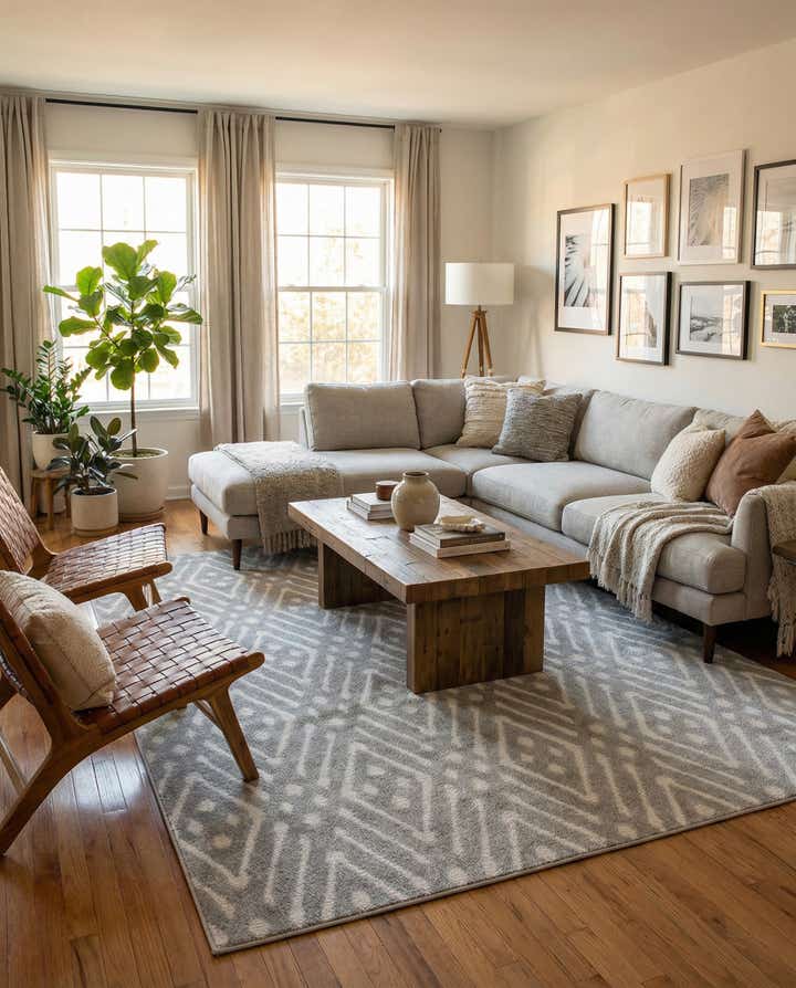 8' x 10' Easy-Clean Sabrina Soto Ella Indoor / Outdoor Rug