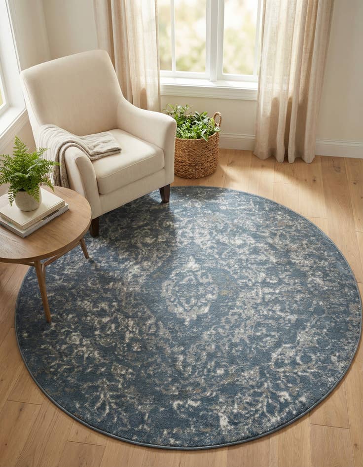 Detail image of 7' x 7' Oregon Round Rug