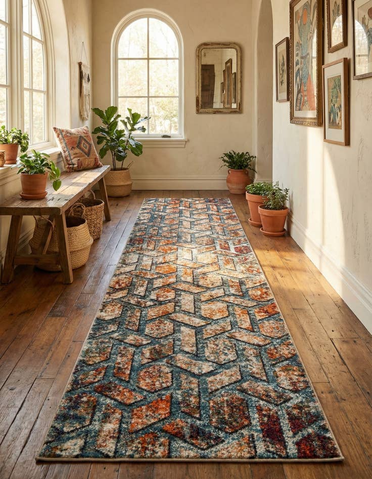 Detail image of 2' 7 x 10' Stella Runner Rug