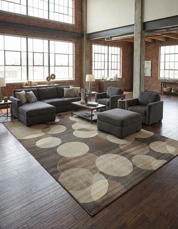 10' 6 x 16' 5 Washable Theia Rug