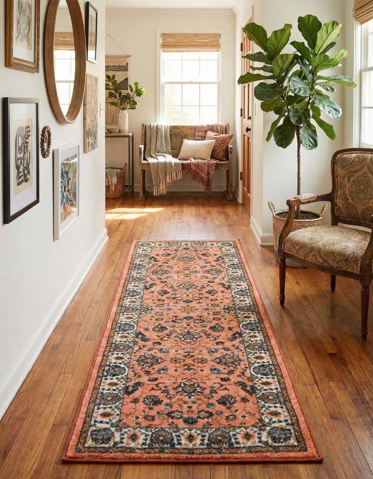 Detail image of 2' 2 x 6' Medina Runner Rug