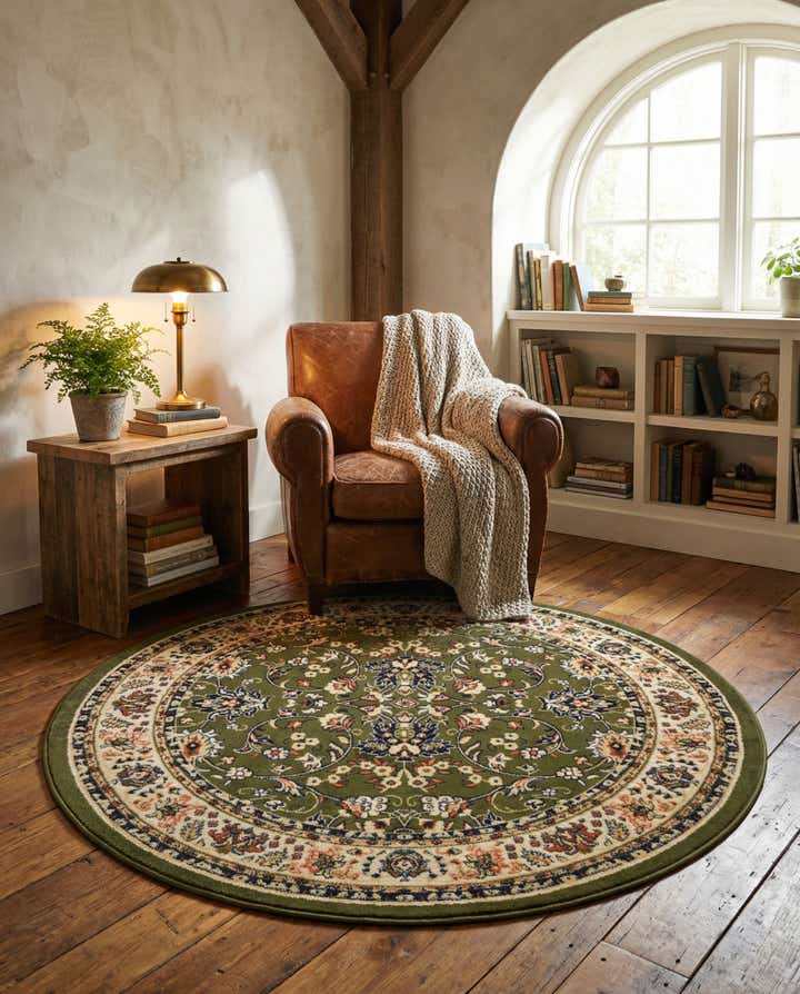 6' x 6' Yasmin Round Rug
