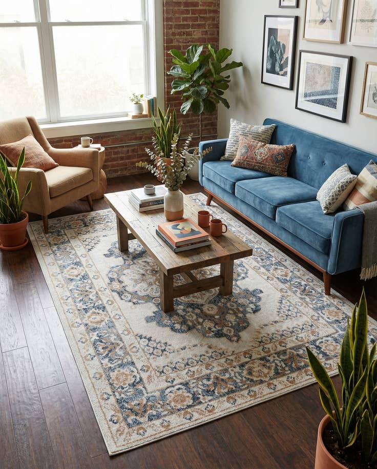 Detail image of 6' x 9' Oxford Rug