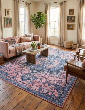 7' 10 x 10' Washable Francesca Rug