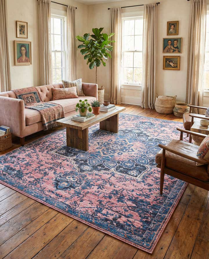 7' 10 x 10' Washable Francesca Rug