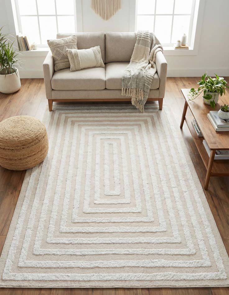 Detail image of 5' 3 x 8' Sabrina Soto Casa Toluca Rug