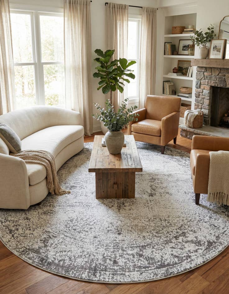 Detail image of  13' 1 x 13' 1 Monte Carlo Round Rug