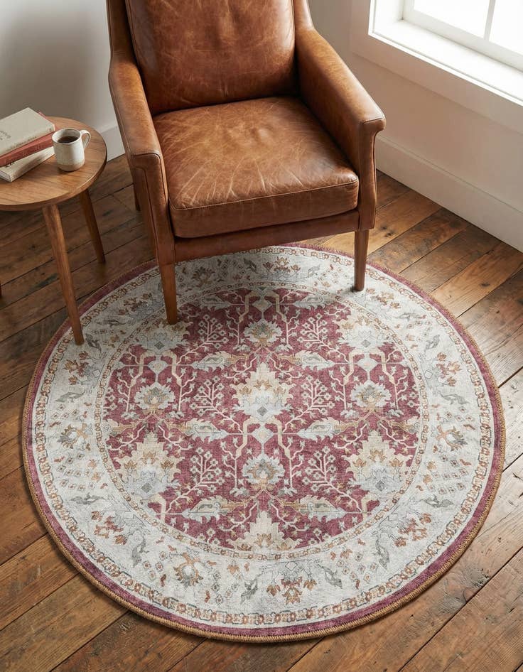 Detail image of  3' 6 x 3' 6 Timeless Round Rug