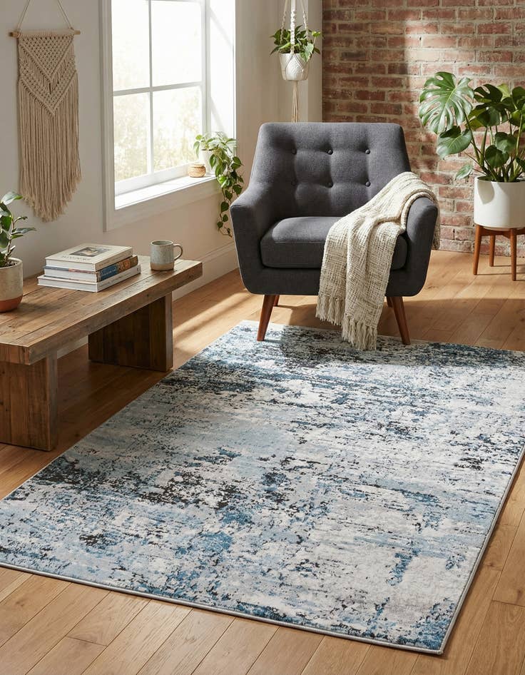 Detail image of 4' x 6' Leipzig Rug