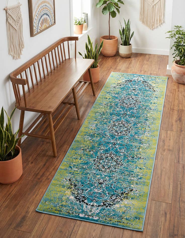 Detail image of 2' x 6' Ankara Runner Rug