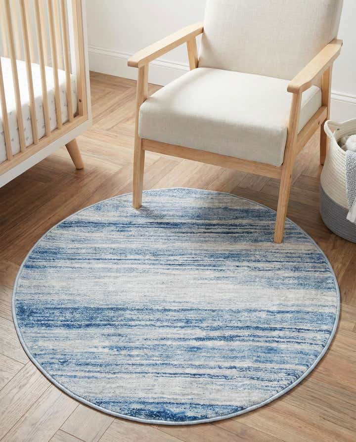 3' 3 x 3' 3 Gabbeh Round Rug