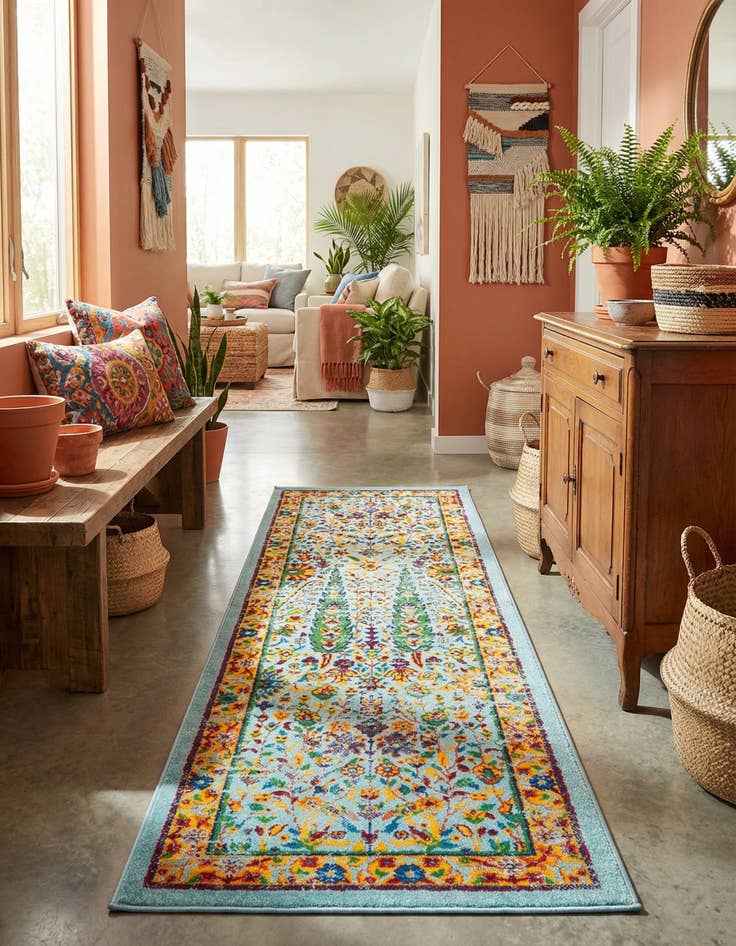 Detail image of 2' x 6' Calypso Runner Rug