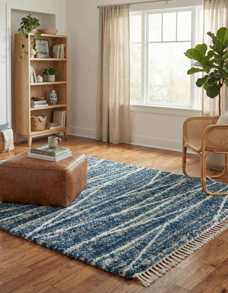 Detail image of 7' 10 x 10' Serenity Shag Rug