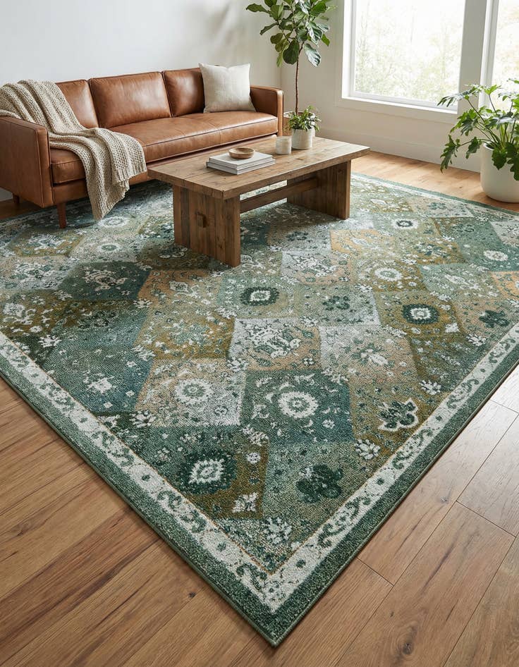 Detail image of 10' x 10' Carrington Square Rug
