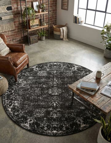 7' x 7' Monte Carlo Round Rug