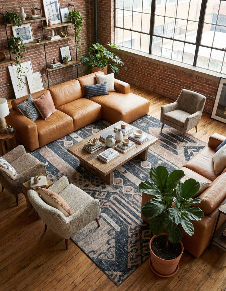 Detail image of 13' x 13' Oregon Square Rug