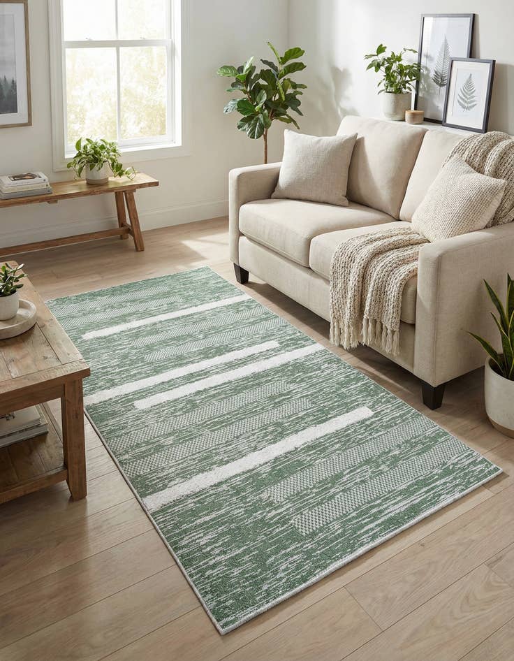 Detail image of  5' 3 x 8' Abbey Rug