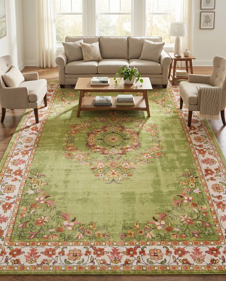 Detail image of 7' 10 x 11' Lucerne Rug