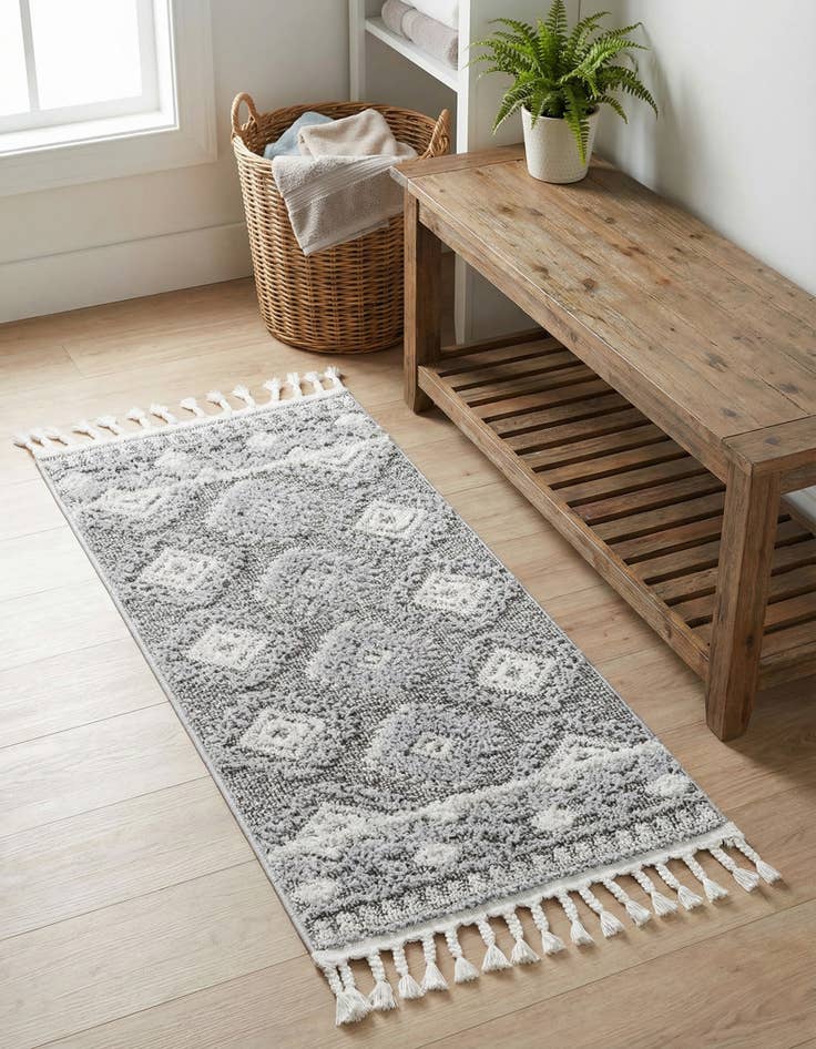 Detail image of 2' x 4' Boho Runner Rug