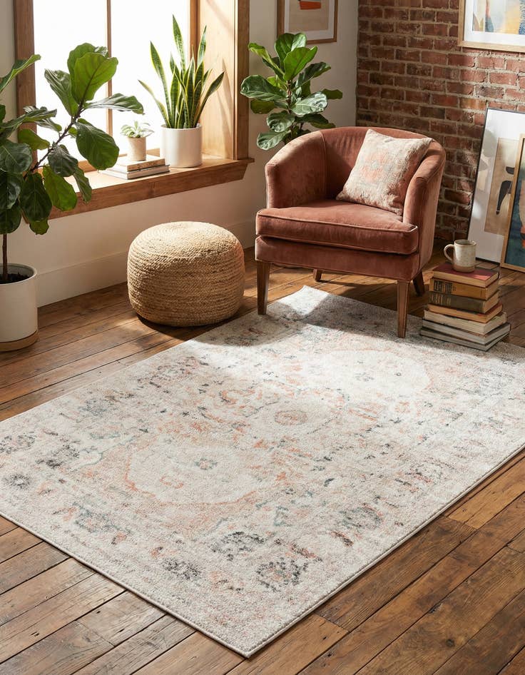 Detail image of 3' 3 x 5' 3 Madeline Vintage Rug