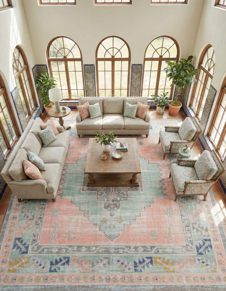 Detail image of 12' x 12' Whitney Square Rug