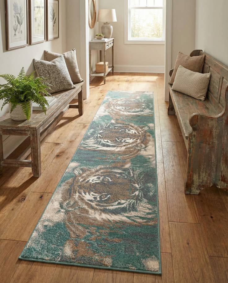 Detail image of 2' 7 x 12' Savannah Runner Rug