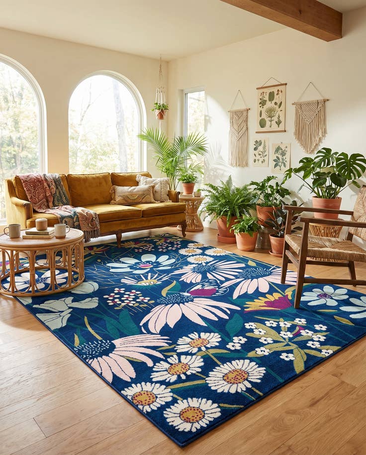 Detail image of 9' x 12' Bloom Rug