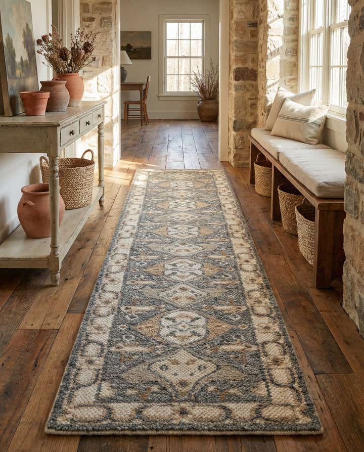 2' 7 x 12' Hand Knotted Sultan Signature Runner Rug