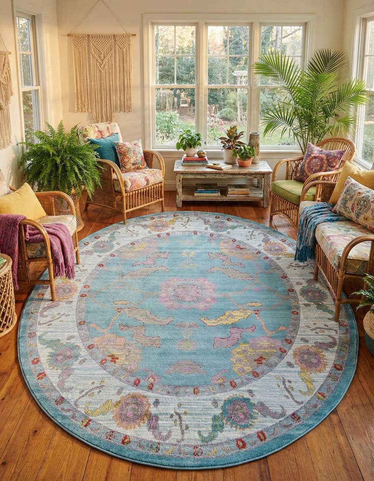 Detail image of 8' 2 x 10' Paragon Oval Rug