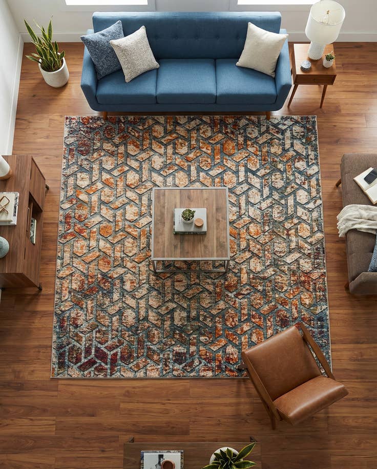 Detail image of 8' x 8' Stella Square Rug