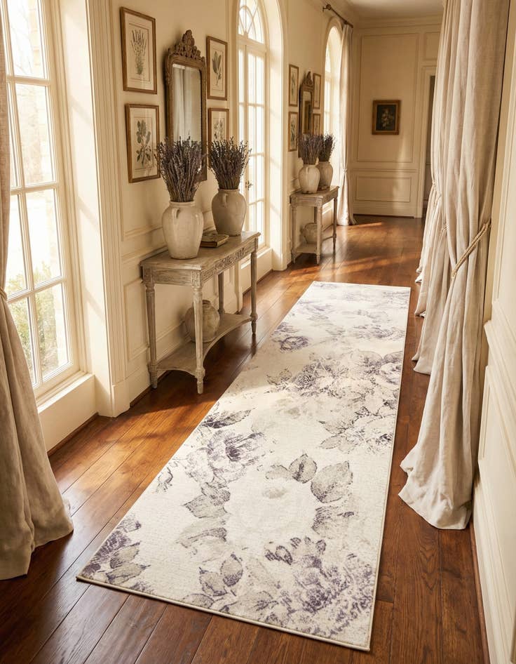 Detail image of  2' 7 x 9' 10 Elise Runner Rug