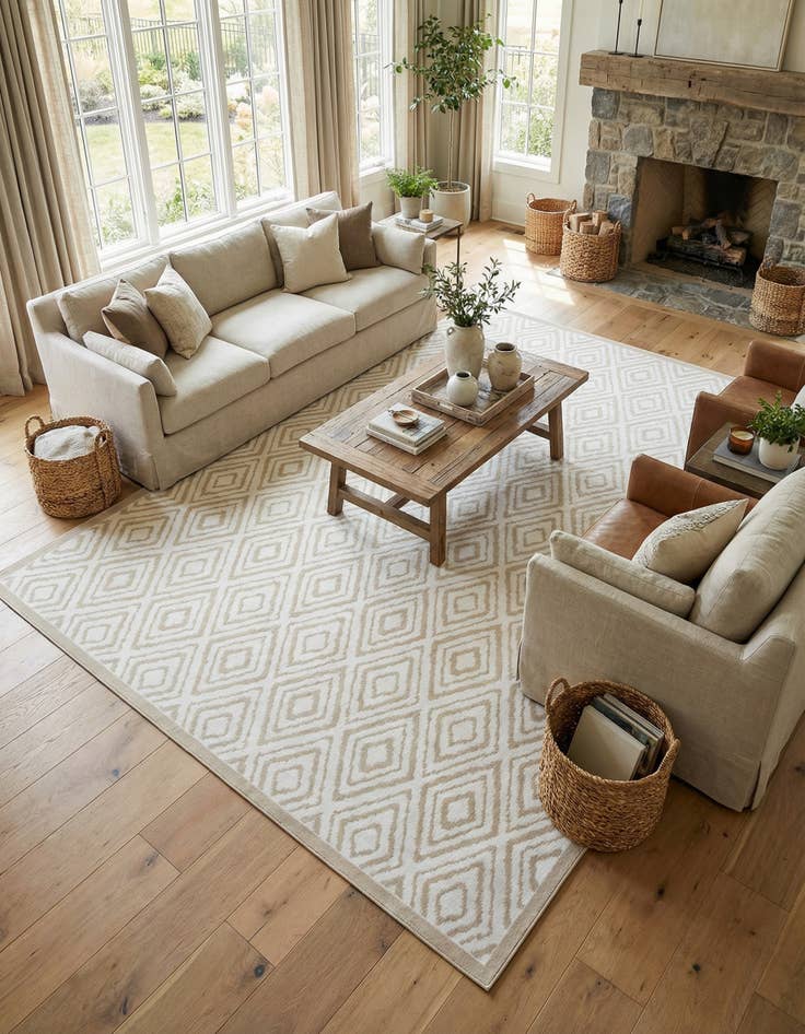 Detail image of 9' x 12' Hermitage Rug