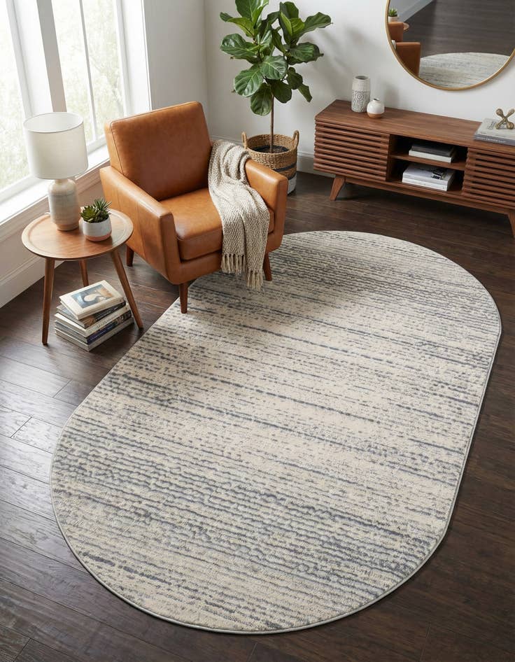 Detail image of 5' x 8' Oasis Oval Rug