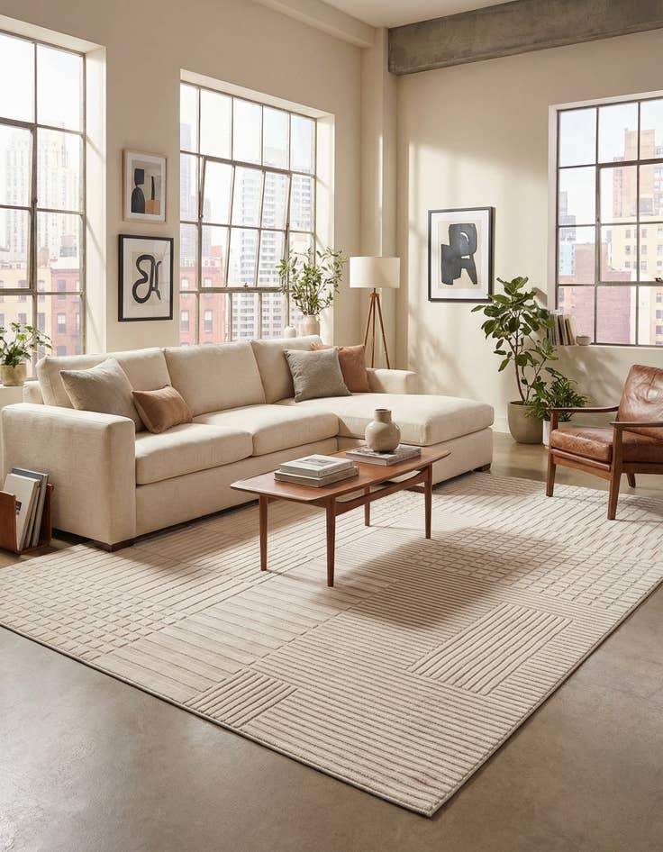 Detail image of 9' x 12' Textura Designer Rug