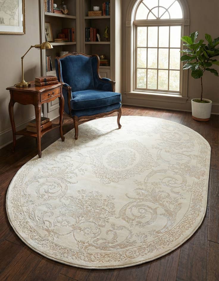 Detail image of 5' 3 x 8' Finsbury Oval Rug