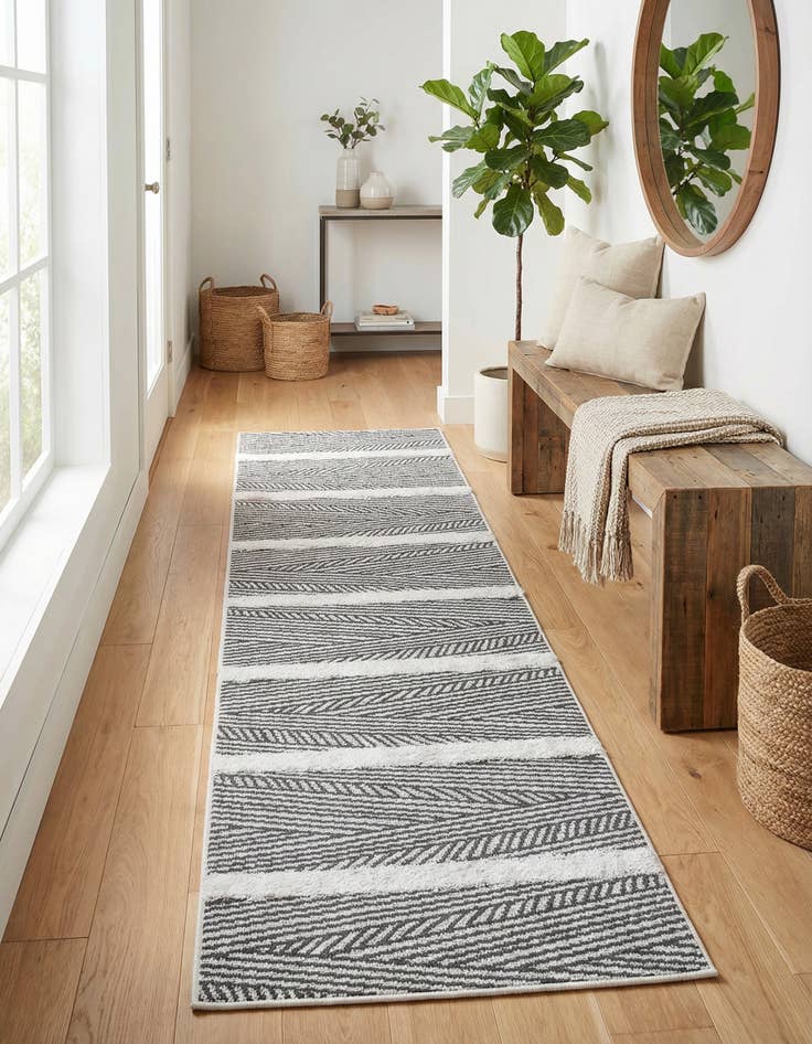 Detail image of 2' 3 x 8' Sabrina Soto Casa Madrid Runner Rug