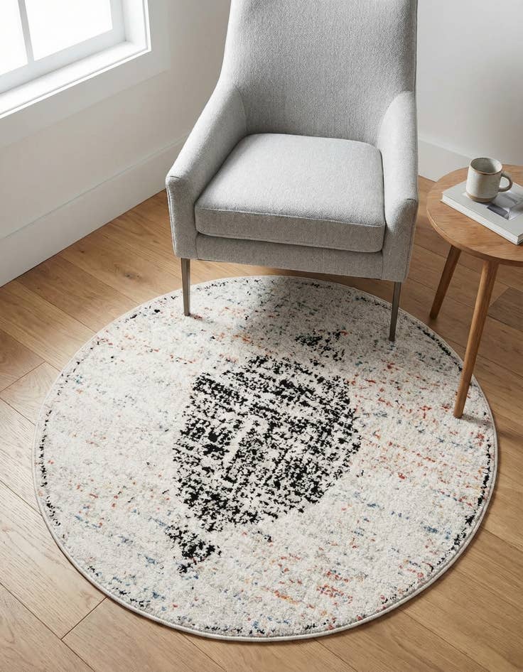 Detail image of  3' 3 x 3' 3 Aramis Round Rug