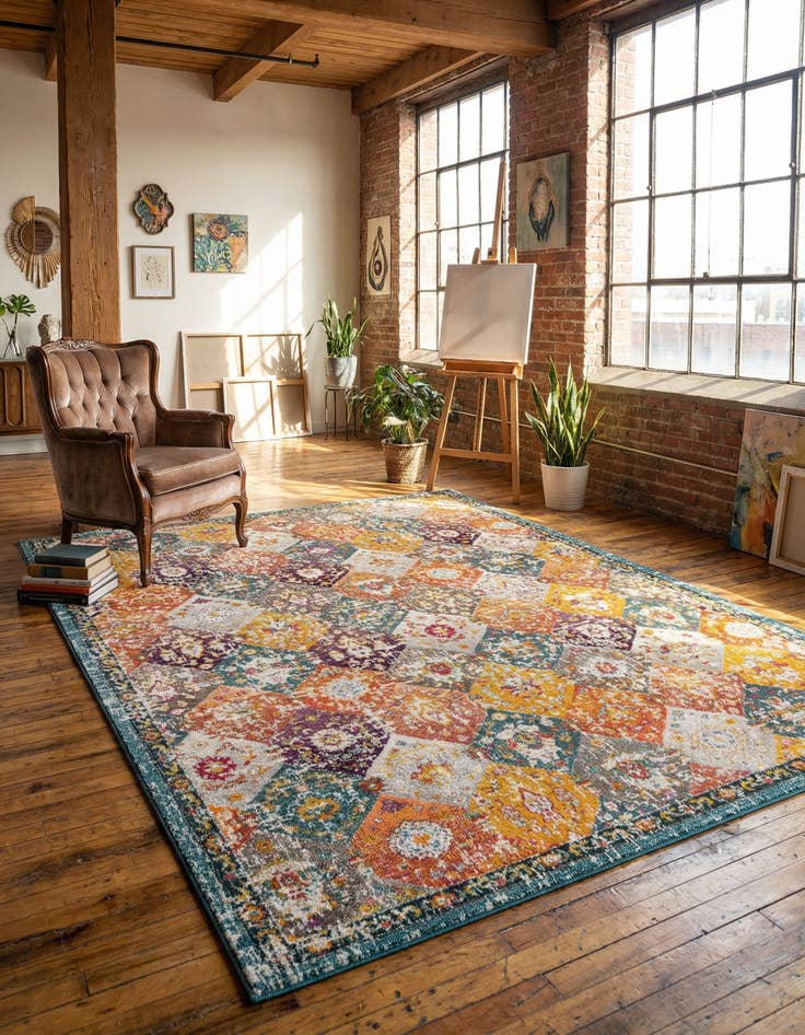 Detail image of 9' x 12' Carrington Rug