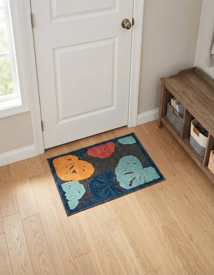Detail image of 2' x 3' Easy-Clean Belize Indoor / Outdoor Rug