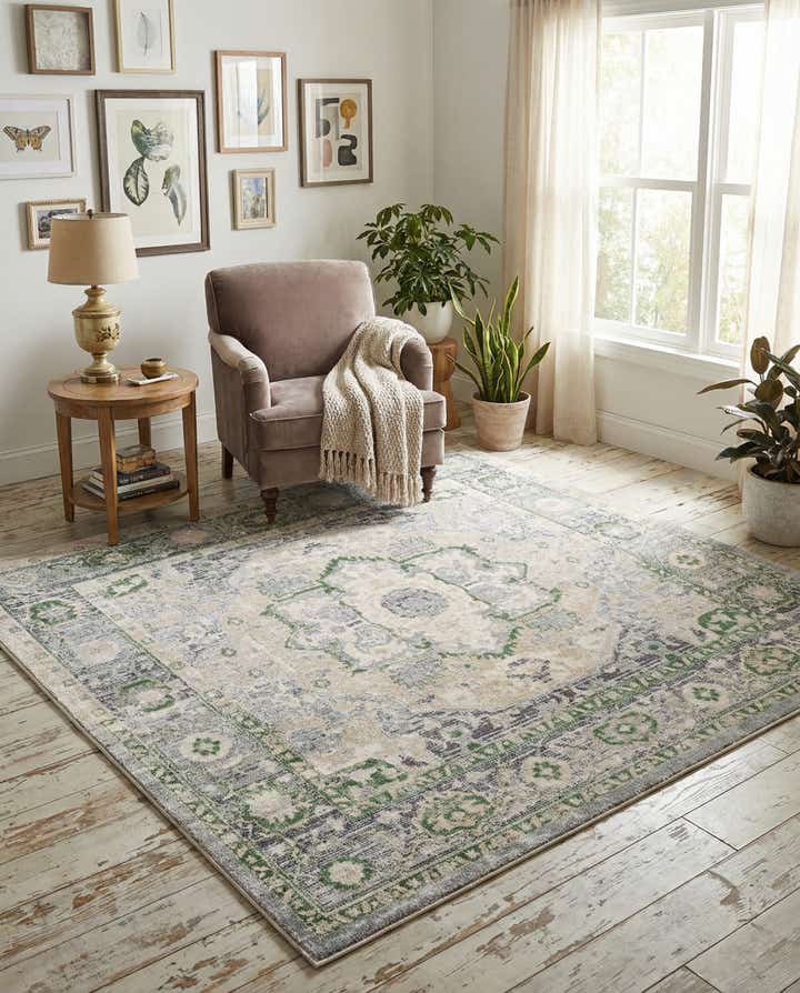 8' x 8' Madeline Vintage Square Rug