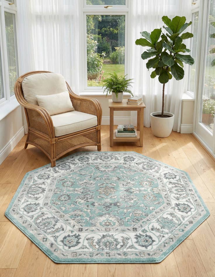 Detail image of 7' x 7' Aurelia Octagon Rug