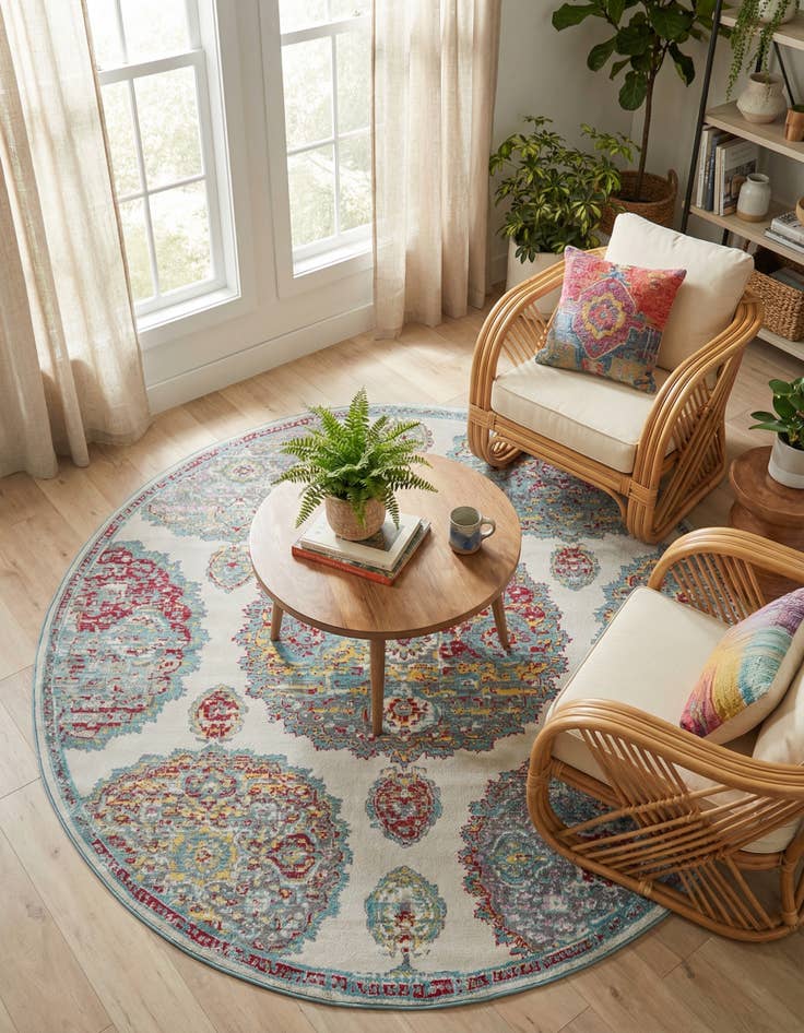 Detail image of 8' 2 x 8' 2 Paragon Round Rug