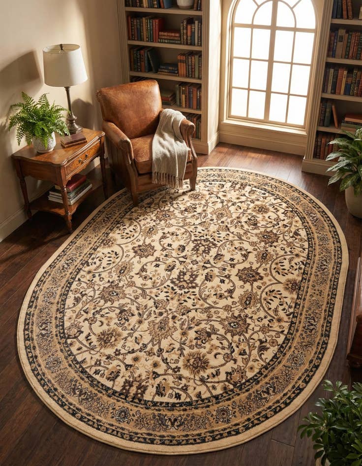 Detail image of 7' 10 x 10' Yasmin Oval Rug