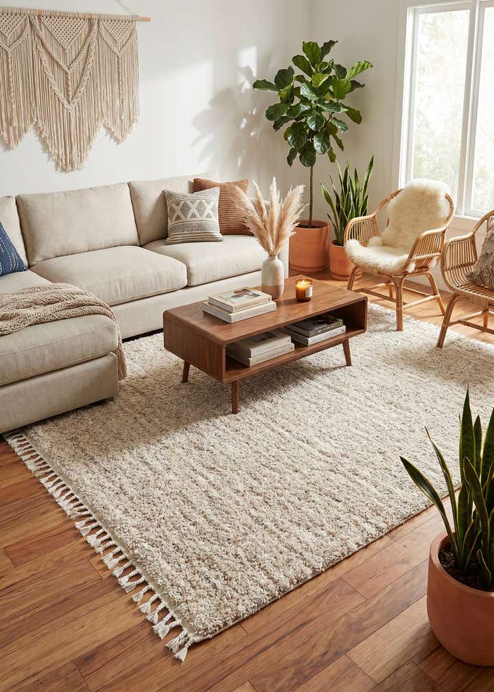 8' x 10' Athena Shag Rug
