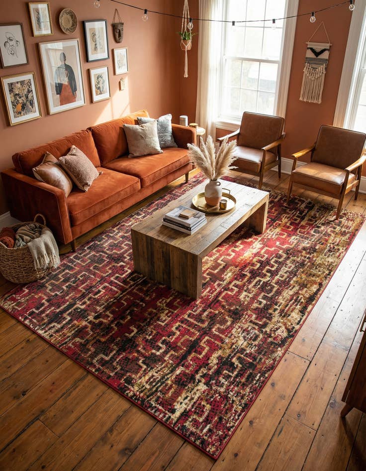 Detail image of  6' x 9' Saturn Rug