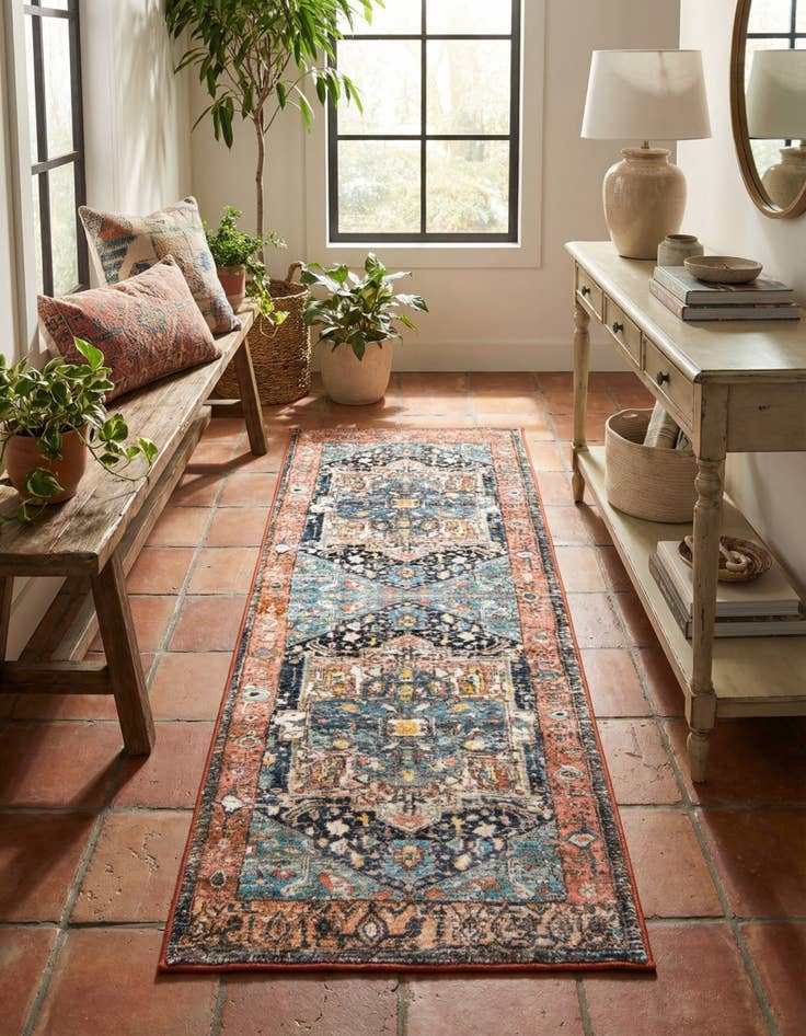 Detail image of 2' 2 x 6' Medina Runner Rug