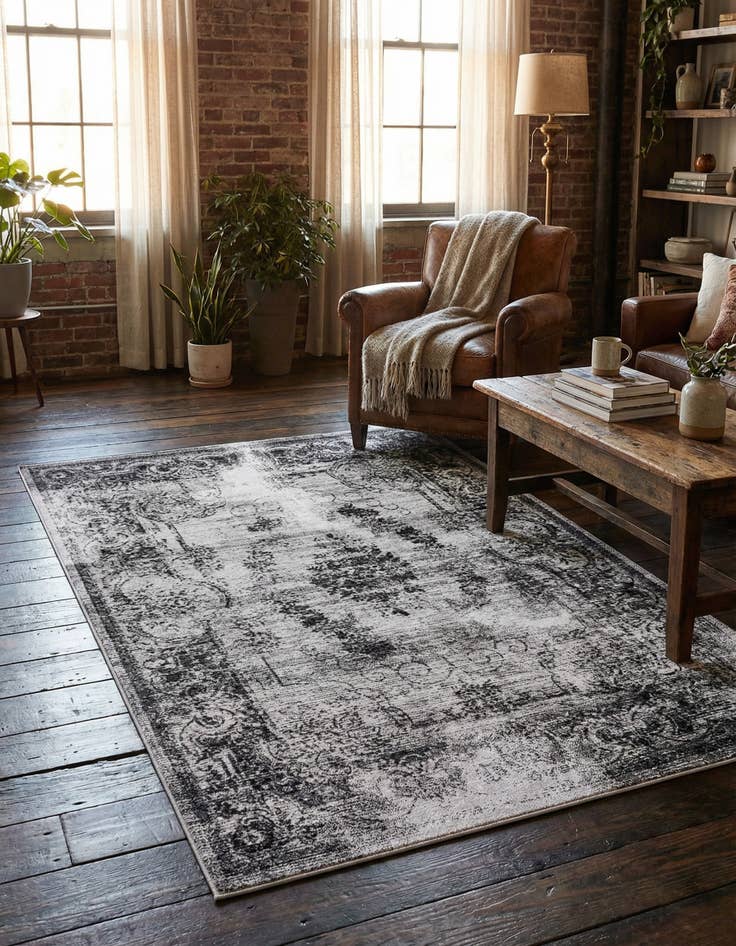 Detail image of 5' 3 x 8' Aarhus Rug