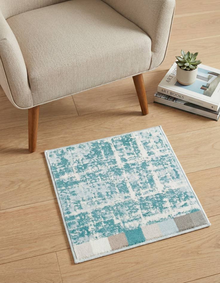 Detail image of Jill Zarin 1' 8 x 1' 8 Uptown Lexington Avenue Sample Rug