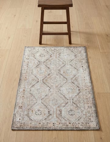 Ivory and Beige Yara Rug