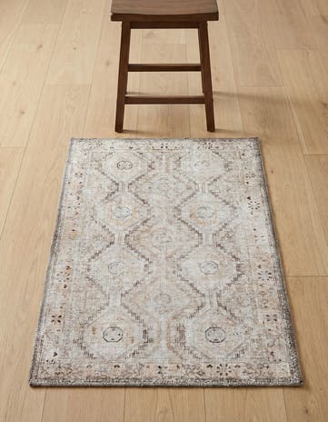 Ivory and Beige Yara Rug